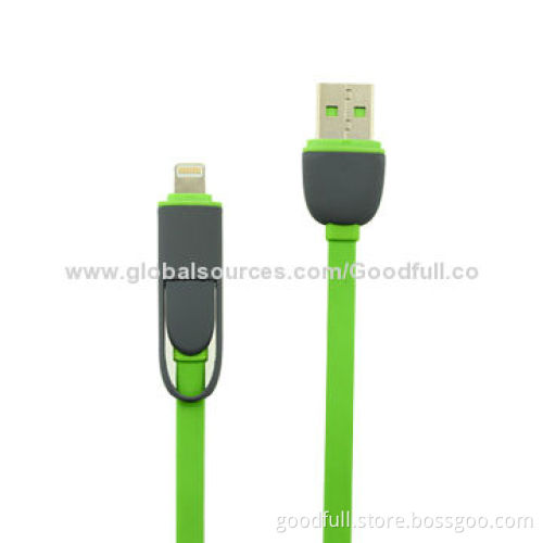 Multifunctional 8-pin USB sync data/charging cable for mobile phone